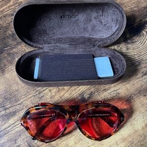 BRAND NEW TOM FORD FT0882/S 54S Neughman Red Unisex Sunglasses